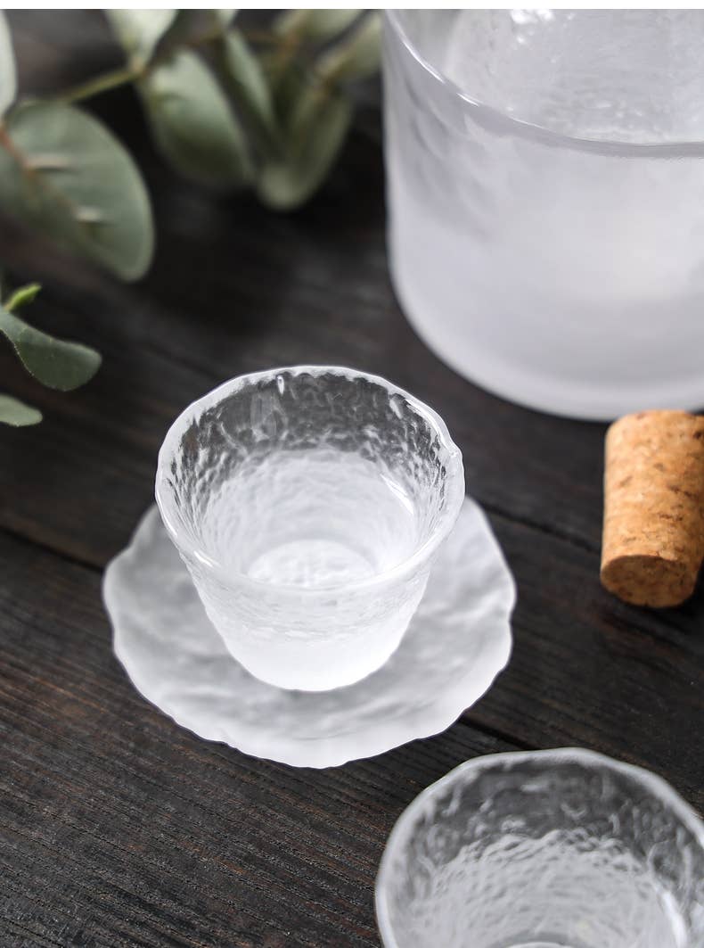 Our Dining Table - Wholesale Cocktail/Liquor Glass - Cloud Collection Japanese Style Glass Sake Set6