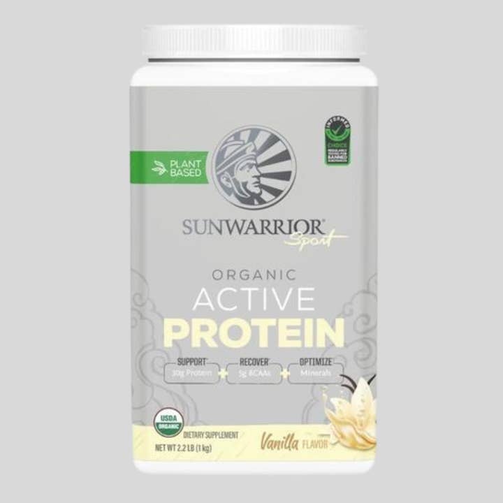 Sunwarrior - Wholesale Protein/Superfood Powder - Vanilla Active Protein - Plant-Based, Gluten-Free0