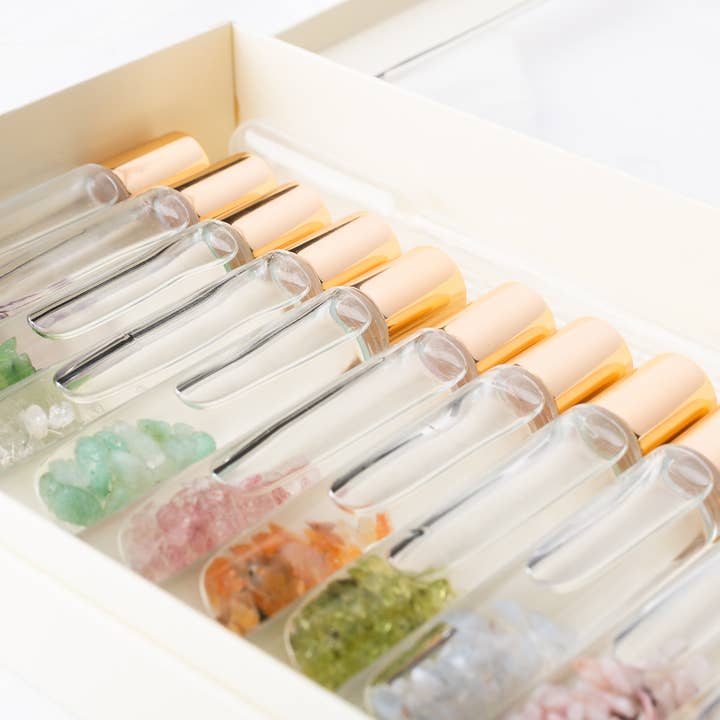 Silver Orange - Wholesale Essential Oil Holder - Crystal Essential Oil Roller Bottles – Empty & Refillable14