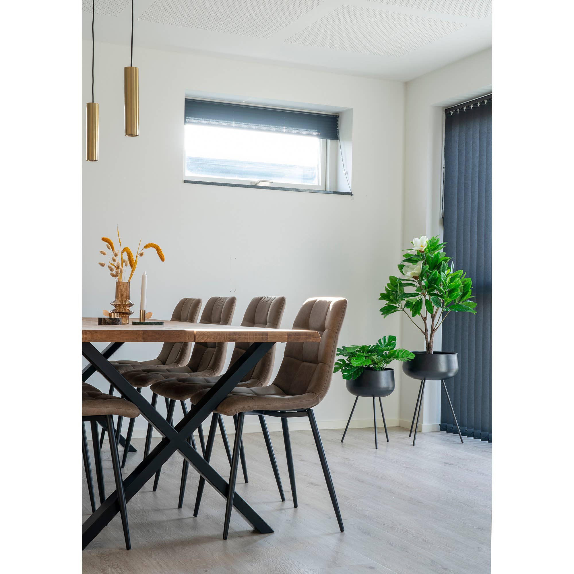 Schwarz Ardola Blumentöpfe – 2 schwarze Pflanztöpfe für den Großhandel auf Faire3