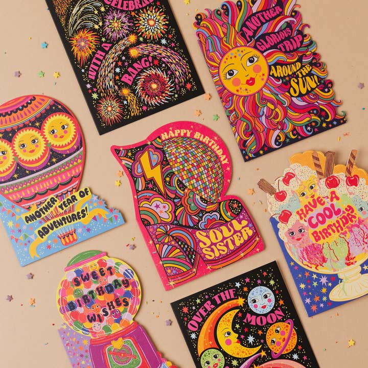 Cath Tate Cards - Wholesale Congratulations Card - FIREWORKS3