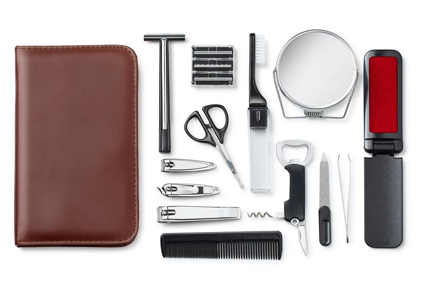 Roberts and Dore – wholesale Resekit – Herrarnas 13-delars groomingkit1
