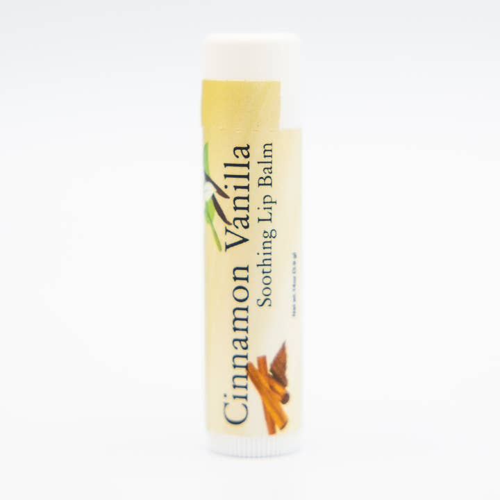 Cinnamon Vanilla Soothing Lip Balm for wholesale by Kco Natural Products