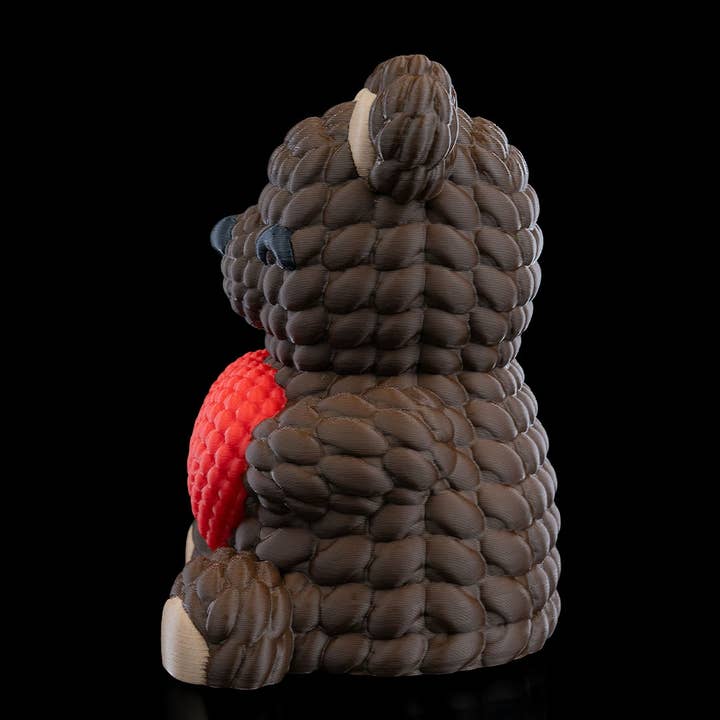 The Butler's Company - Wholesale Decorative tabletop object - Teddy Bear Heart Gift Container | Love Bear Keepsake Box3