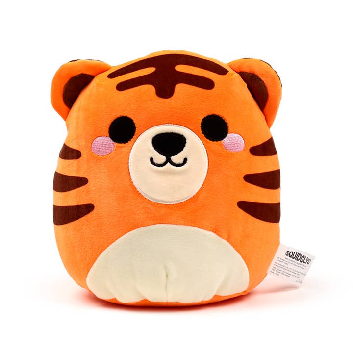 Puckator Ltd - Wholesale Stuffed/Plush Toy - Kids & Baby - Squidglys Alfie the Tiger Adoramals Wild Plush Toy