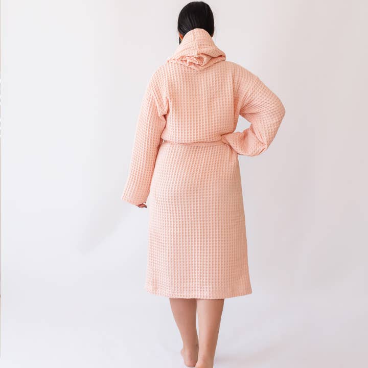 Vivamaison – Engroshandel Morgenkåbe - Unisex – Premium Vaflet Bomuld Badekåbe, Unisex Spa Komfort153