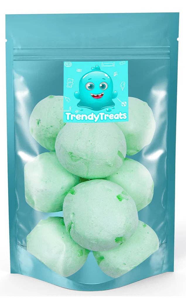 Trendy Treats - Wholesale Taffy - Freeze Dried Pickle Taffy!0