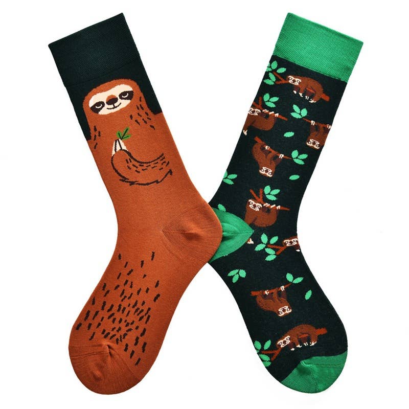 Tourtiwi - Wholesale Socks - Women's - AB Version Cartoon Animal & Fruit Pattern Crew Socks5