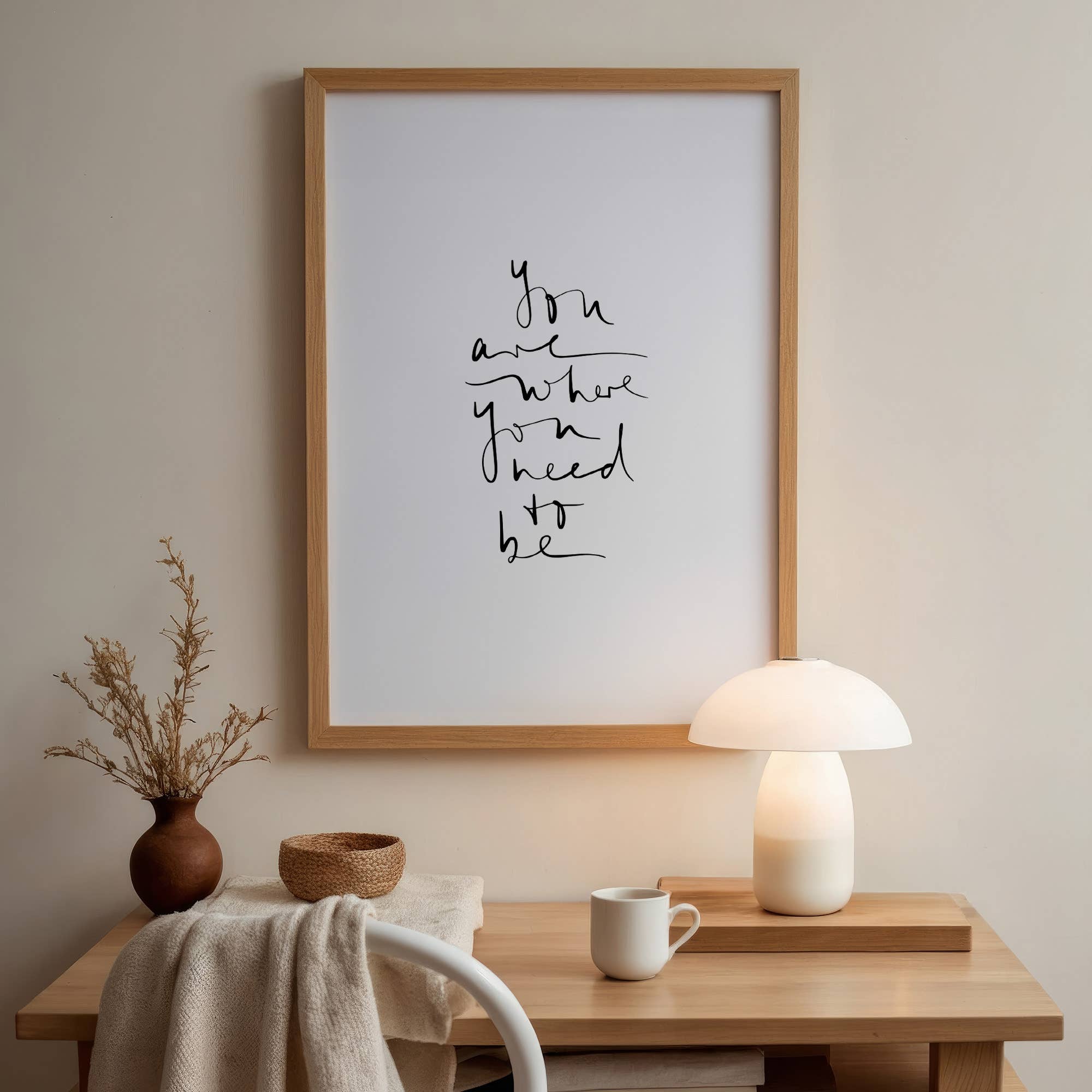 Tales by Jen - Wholesale Poster - Poster 'you are where you need to be'5