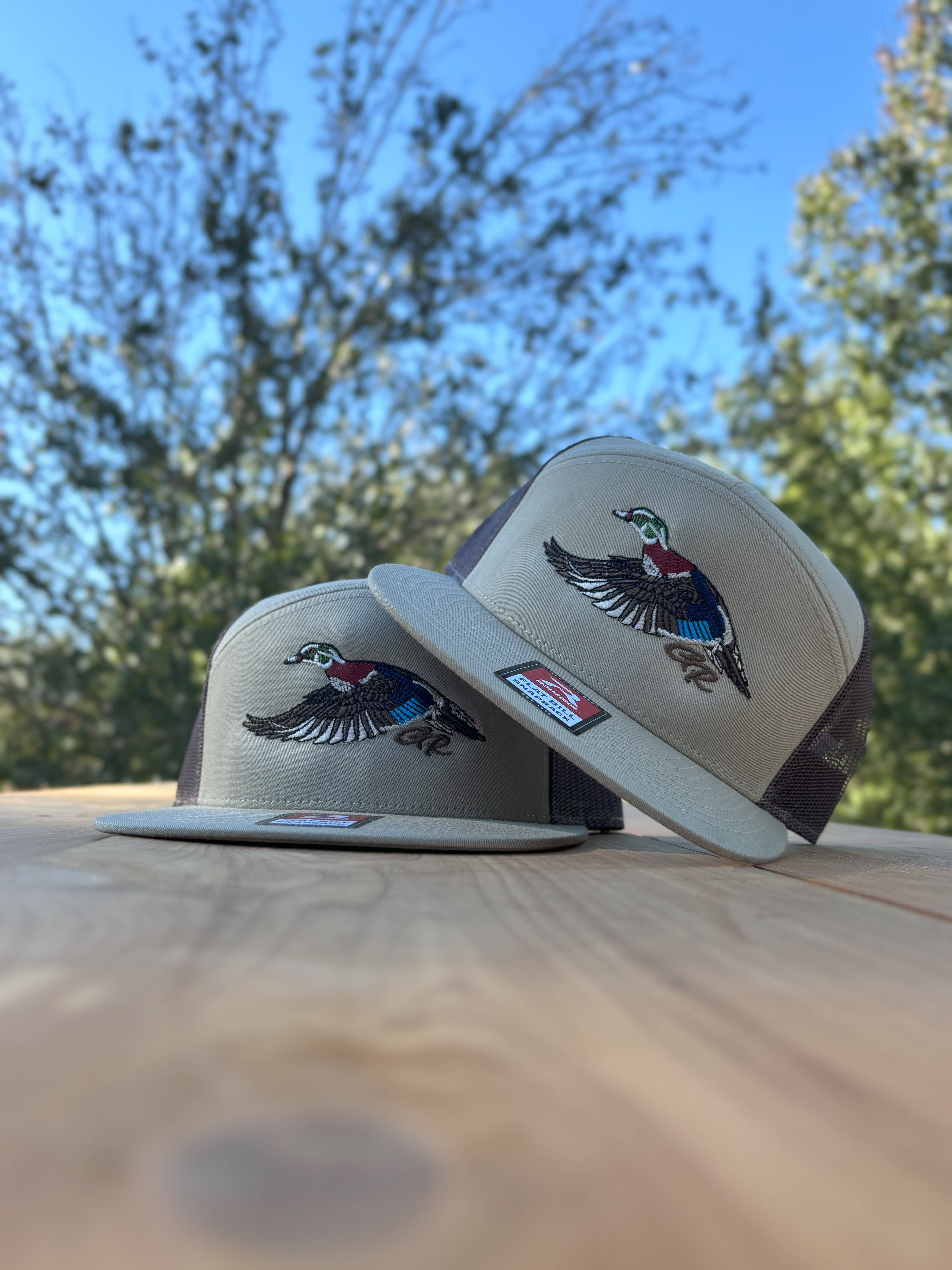 Ghost Ridge Brand - Vendita all'ingrosso Cappellino  da camionista - Unisex - Pale Khaki/Marrone Richardson 168 7 Pannelli Woody0