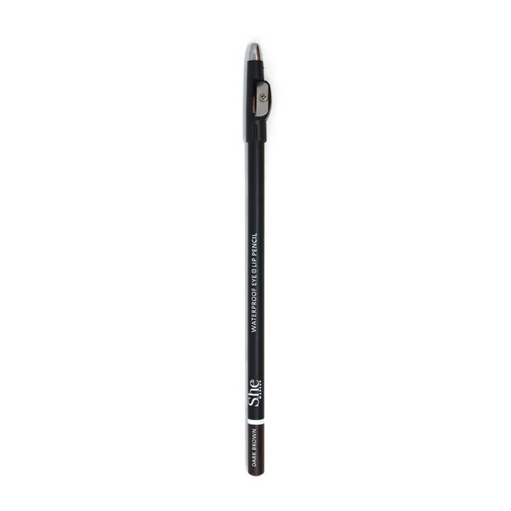 PINEAPPLE Beauty - Wholesale Eyeliner/Pencil - She LPS02 Dark Brown Eyeliner Pencil w/Sharpener - 722