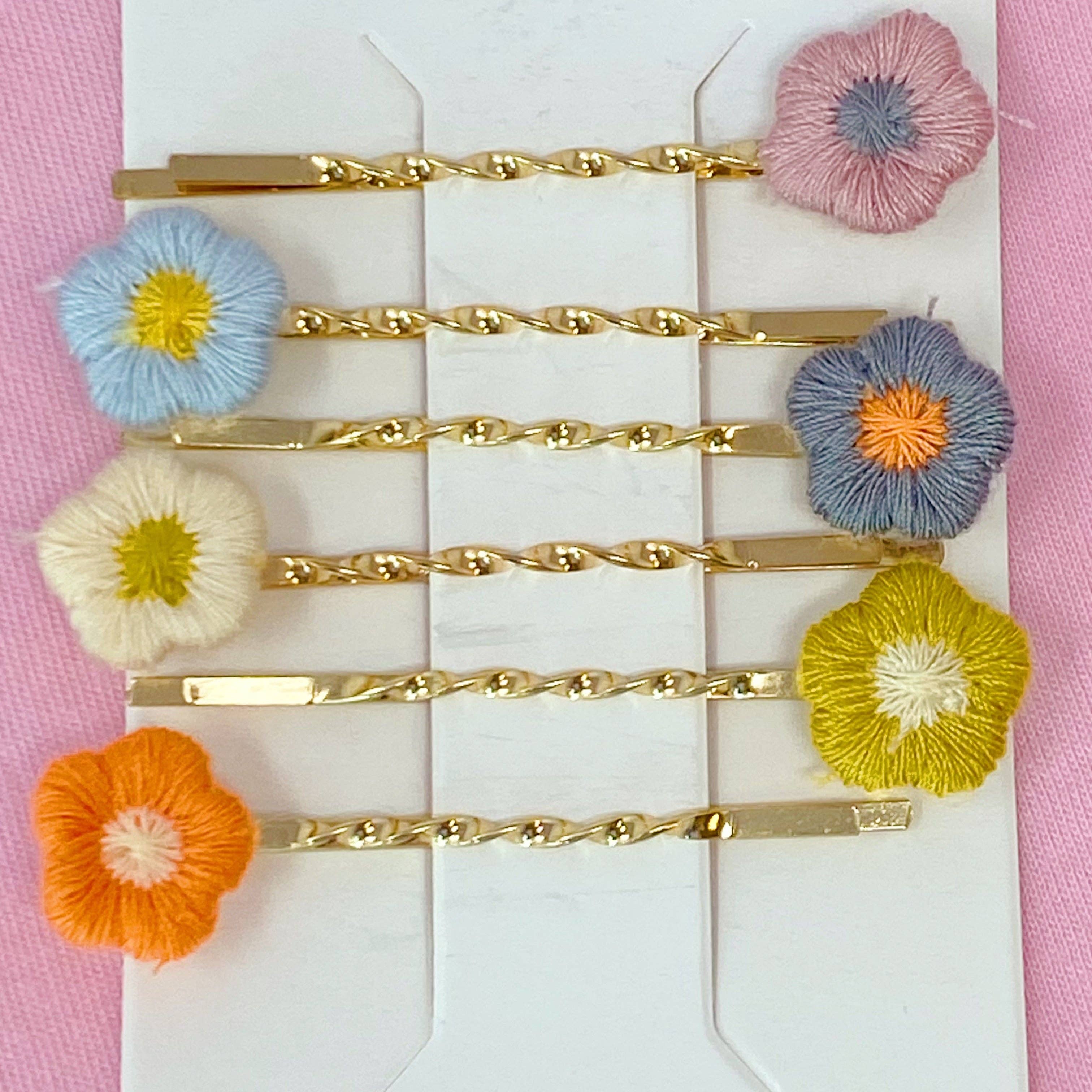 Ellison+Young - Wholesale Bobby Pin - Women's - Floral Dream Bobby Pin Set3