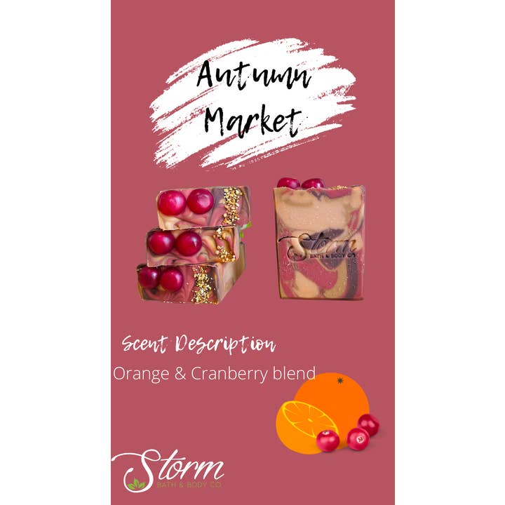 Storm Bath & Body Co., LLC - Wholesale Bar Soap - Autumn Market Artisan Soap1