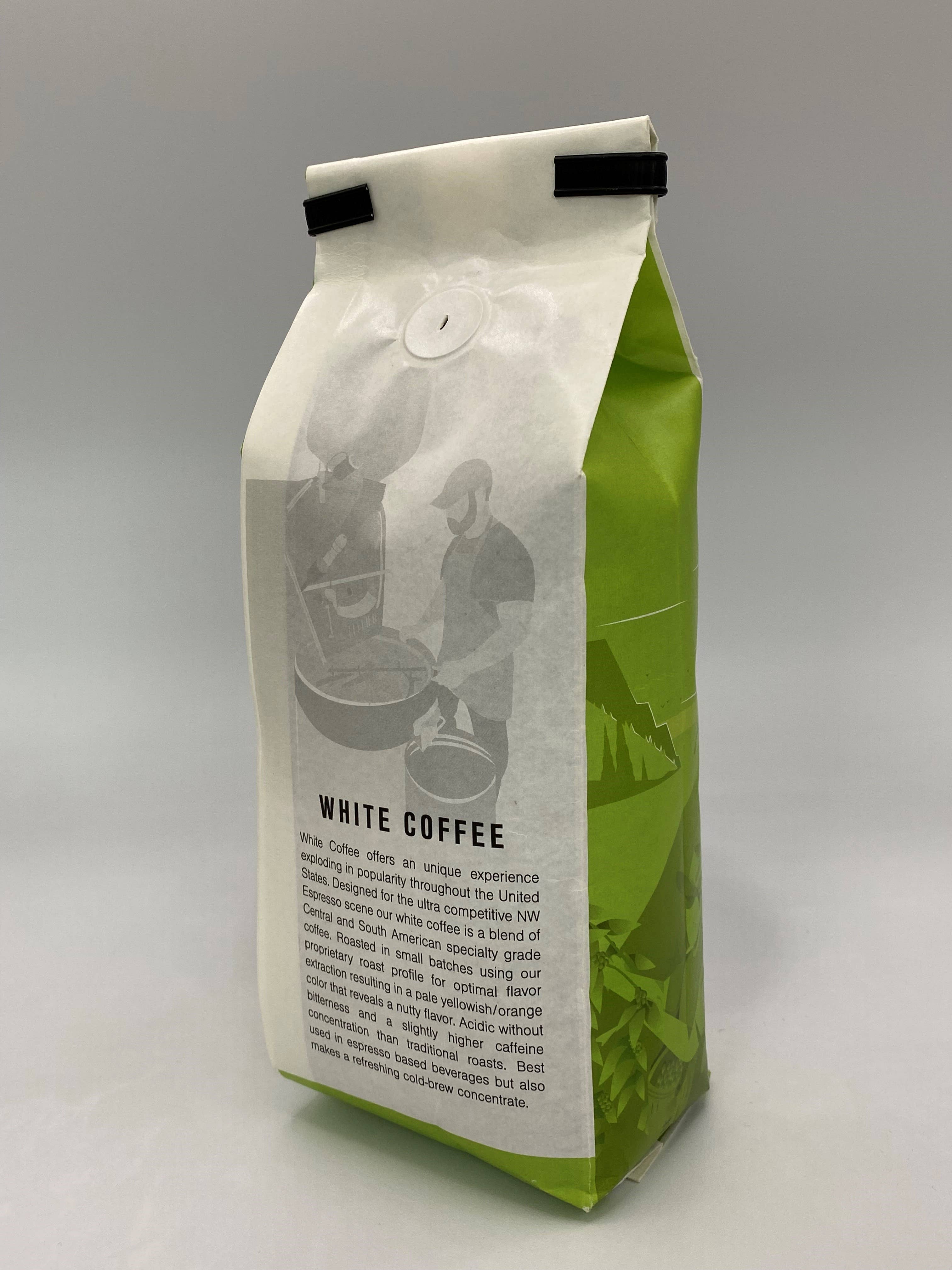 Fofcee Coffee - Wholesale Coffee Beans - White Coffee 2lb Canister (REFILL BAG)2