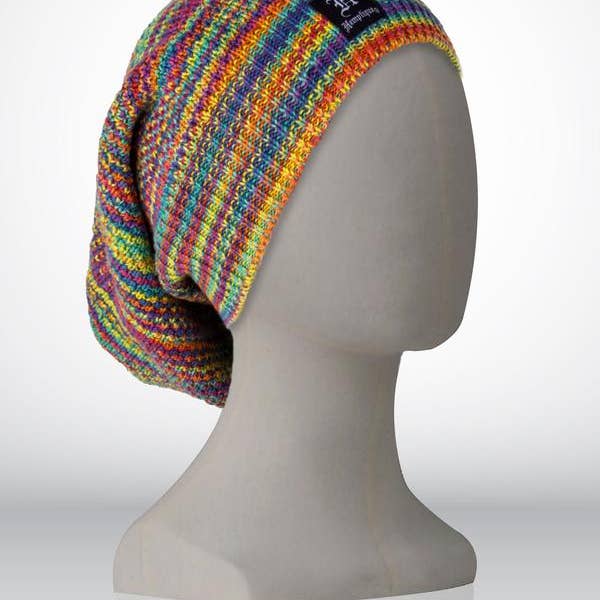 Hemptique - Vente Bonnet – unisexe - Bonnet long en chanvre 100 %1