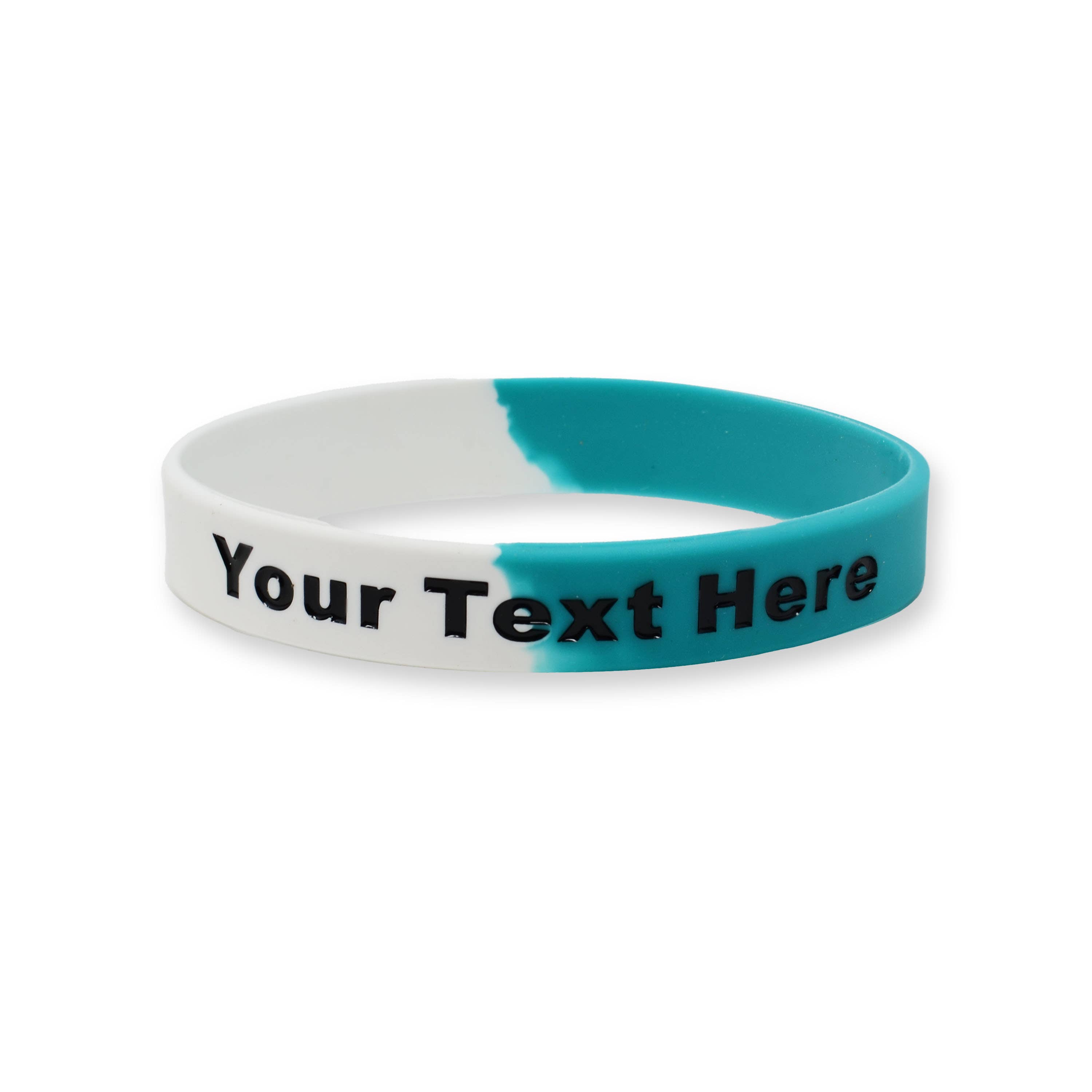 RapidWristbands – Engroshandel Armbånd - Unisex – 100 Pack - Split - Custom Ink Injected Silicone Armbånd32