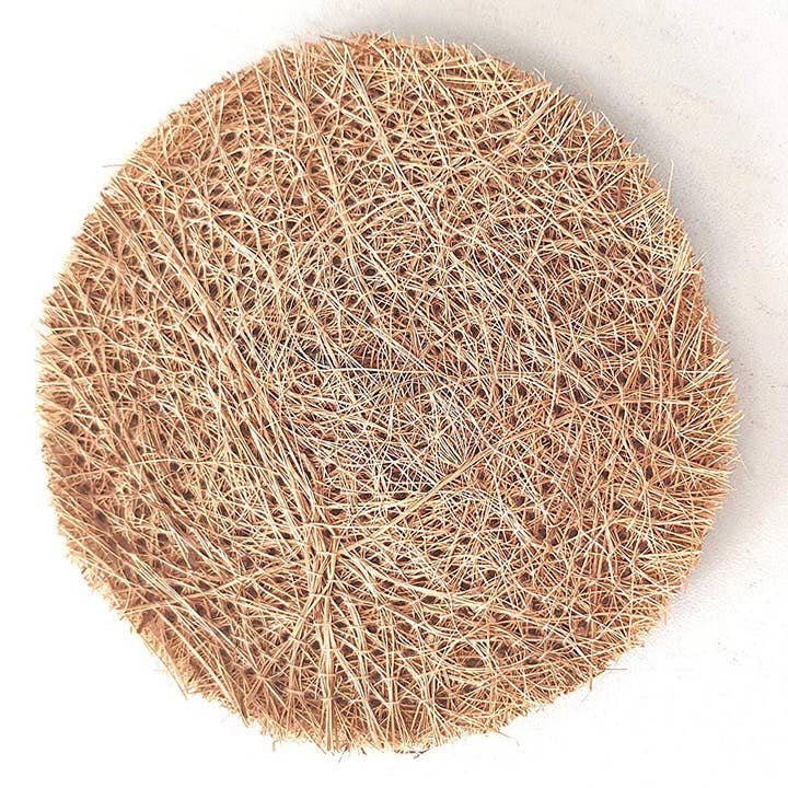 Karmic Seed - Wholesale Cleaning Sponge - Coconut Coir Dish Pads/ Utensil Scouring Scrubs 100% Natural3