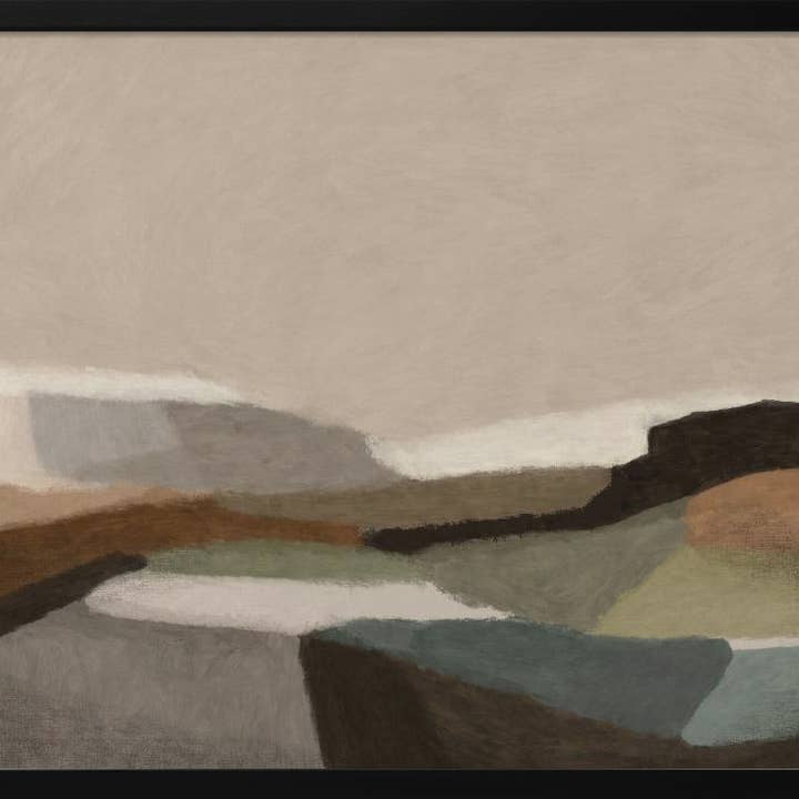 Ready2hangart, Inc. – wholesale Konsttryck – ”Montego” inramad texturerad väggkonst1