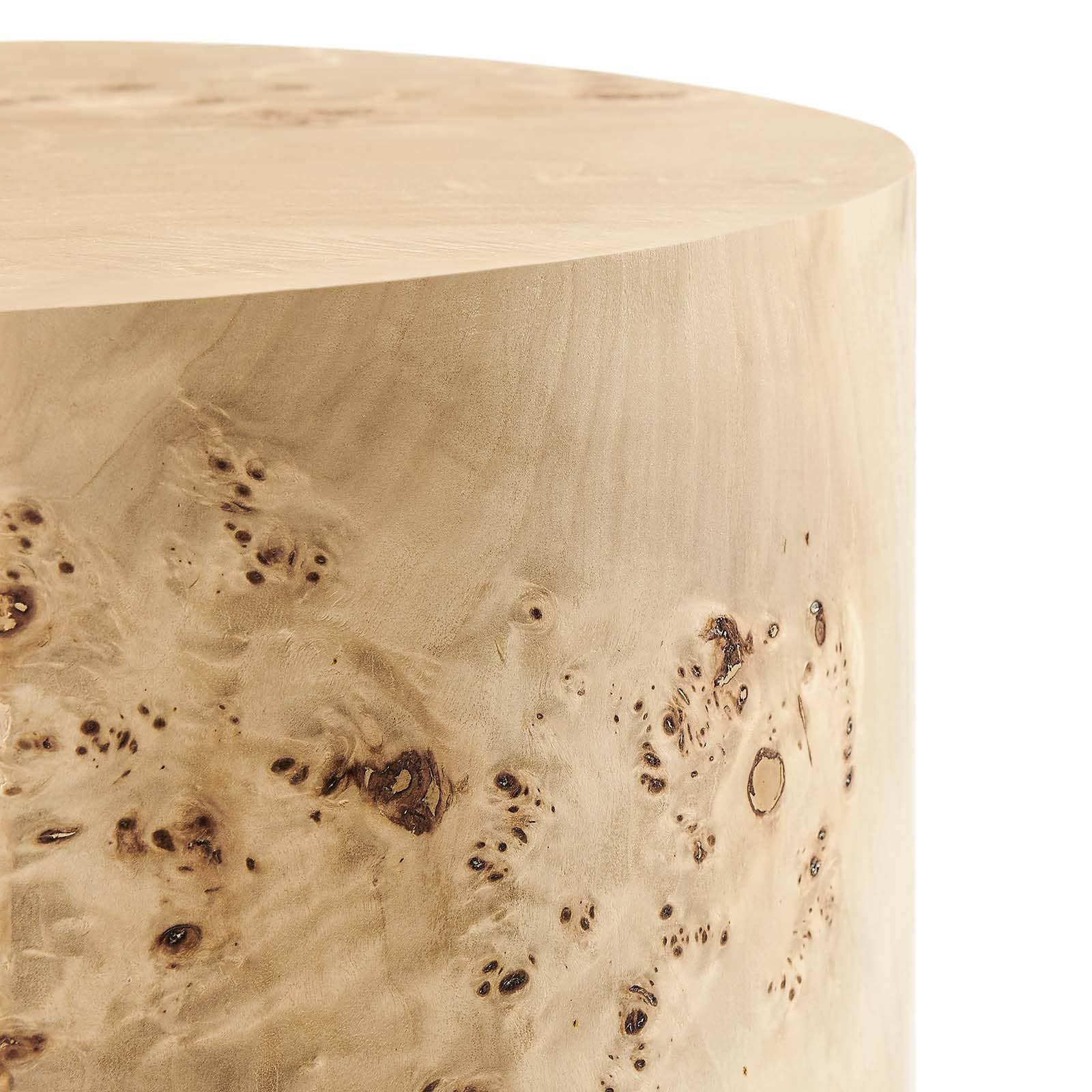Modway - Wholesale Side Table - Cosmos 16" Round Burl Wood Side Table9