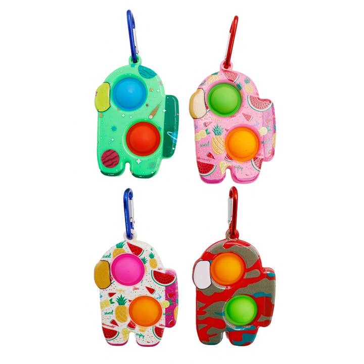 Cap Zone – wholesale Fidget toy – Kids – Astronaut Simple Dimple Sensory Fidget Toy