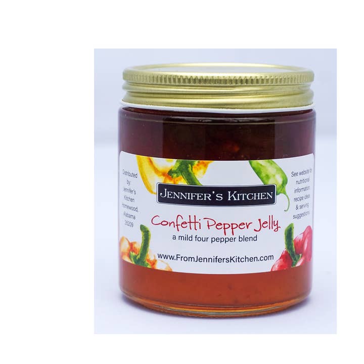 Jennifer's Kitchen - Wholesale Jam/Jelly - Classic Mini Pepper Jelly Trio - Single Box3