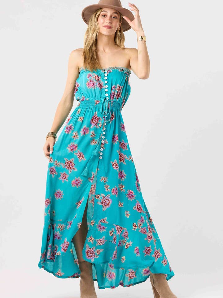 Vintage Hawaiian Tosca Ryden Maxi Dress for wholesale on Faire4