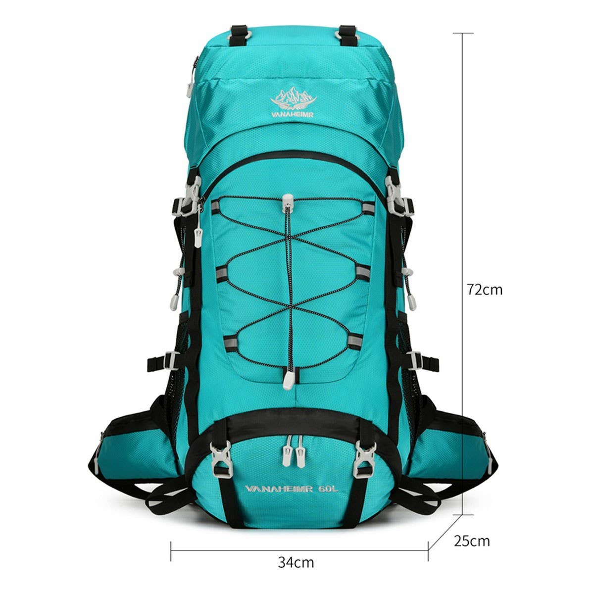 ACCITY - Wholesale Backpack - Unisex - 60L Outdoor Hiking Camping Travel Backpack_CWAB54094