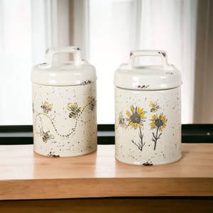 wholesale glass candy jars with ceramics