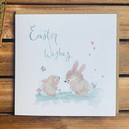 ‘Desejos de Páscoa’ Coelhinhos Vintage por atacado de PaperTwigs Designs