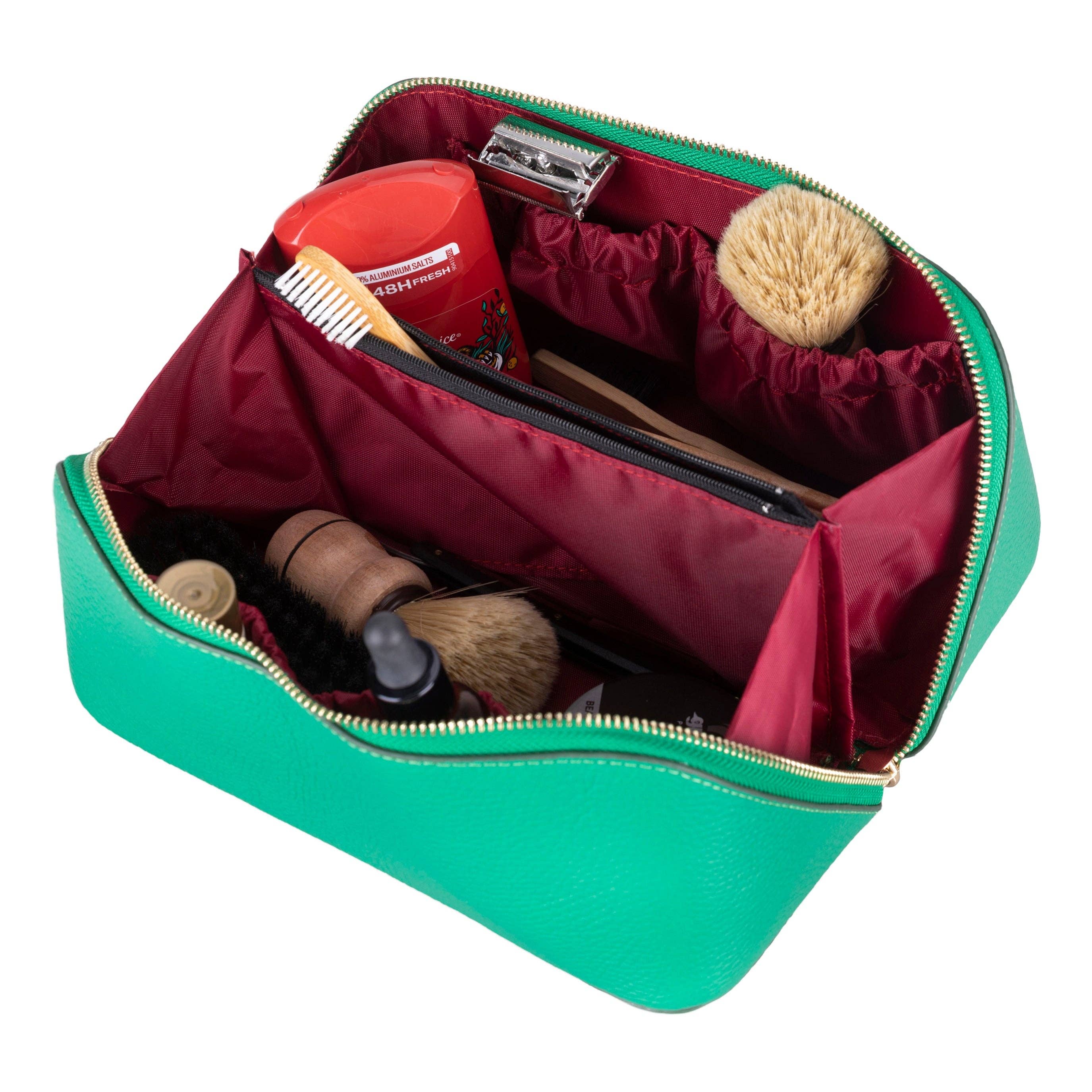 Lupinny Leather - Vente Trousses de maquillage/cosmétique - Trousse de maquillage en cuir Ellati – Trousse de toilette et étui de voyage durable77