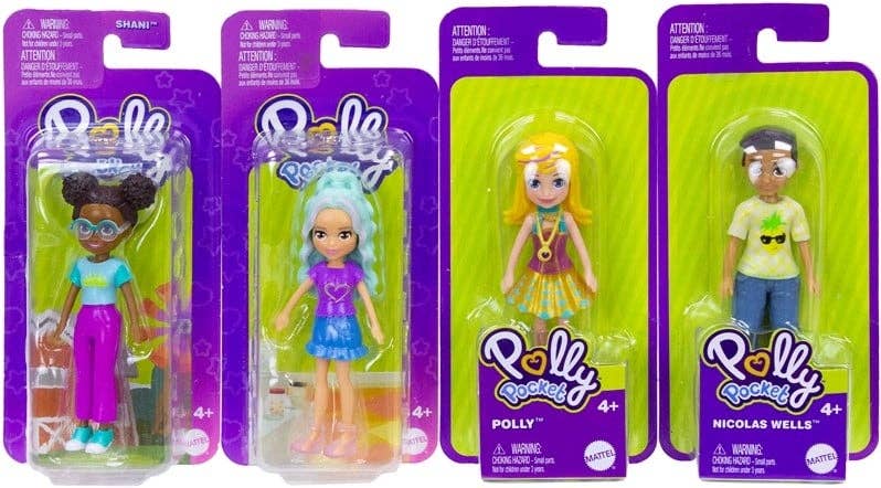 KIDDY-MOOV - Wholesale Doll - Kids - Polly Pocket Teenage Doll with Matching Trendy Outfit3