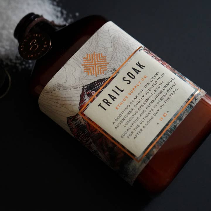 Ethics Supply Co. - Wholesale Bath soak/milk - Trail Soak Bubbly Bath salt 4