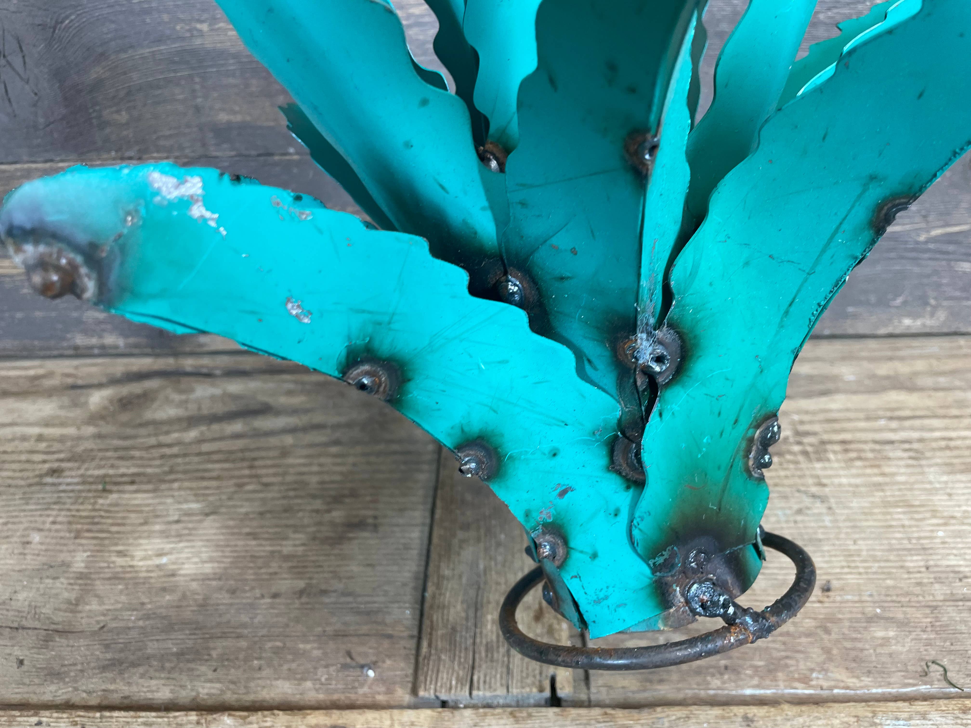 My Amigos Imports - Vendita all'ingrosso Decorazioni da tavolo - Maguey Agave Cactus di Metallo Colorato-Cactus-33x28 cm-NUOVO7