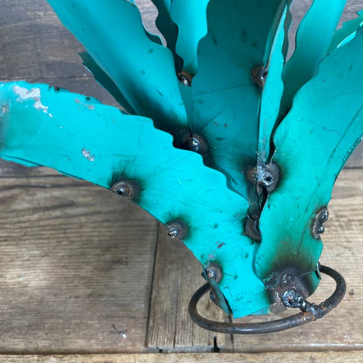 My Amigos Imports - Vendita all'ingrosso Decorazioni da tavolo - Maguey Agave Cactus di Metallo Colorato-Cactus-33x28 cm-NUOVO7