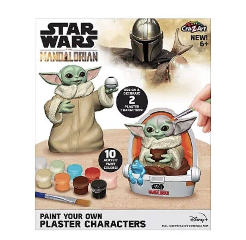 Texas Bookman - Vente Set de coloriage – enfant et bébé - Disney Star Wars : The Mandalorian peignez votre propre peinture...