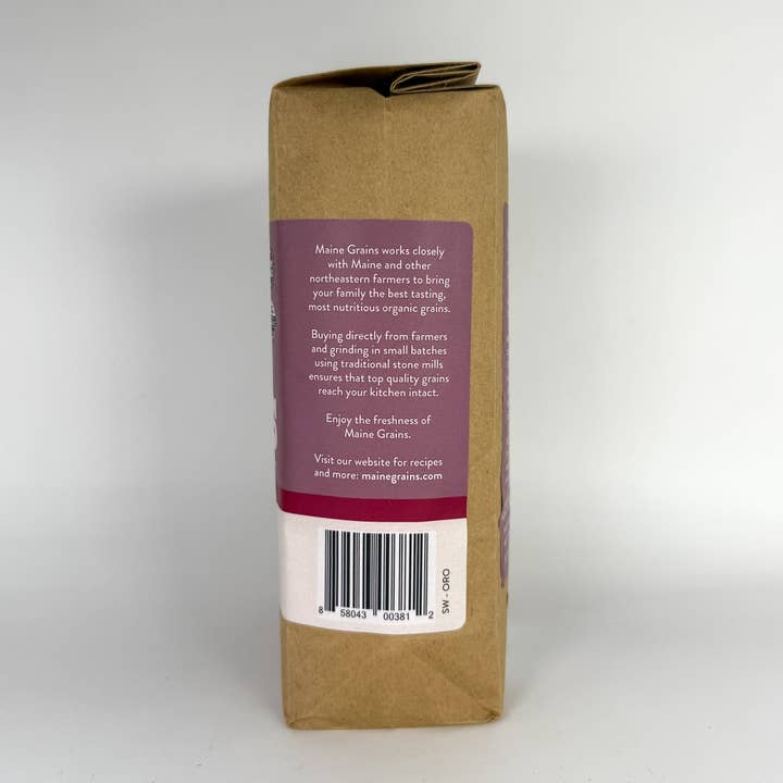 Maine Grains - Wholesale Oats - Organic Rolled Oats / 6x1.75#