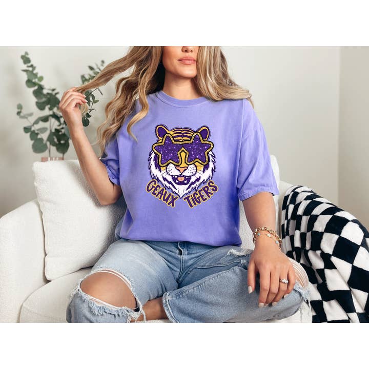 Mascotte des tigres de Geaux pour la vente par Simply You Customs