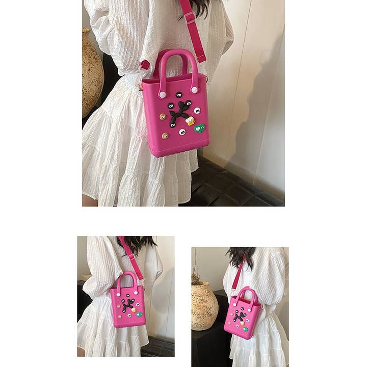 Paperdoll - Vendita all'ingrosso Tracolla - Donna - Borsa da spiaggia piccola da donna a tracolla5