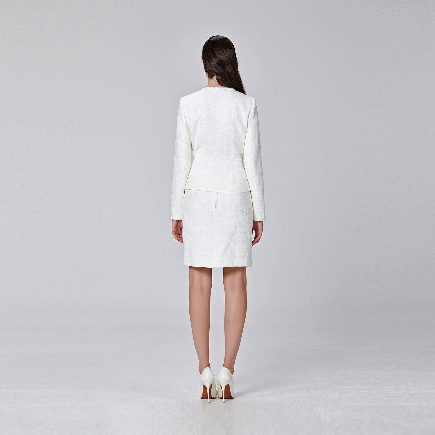 Smart and Joy - Wholesale Dress - Women's - Fitted dress with V-neckline5