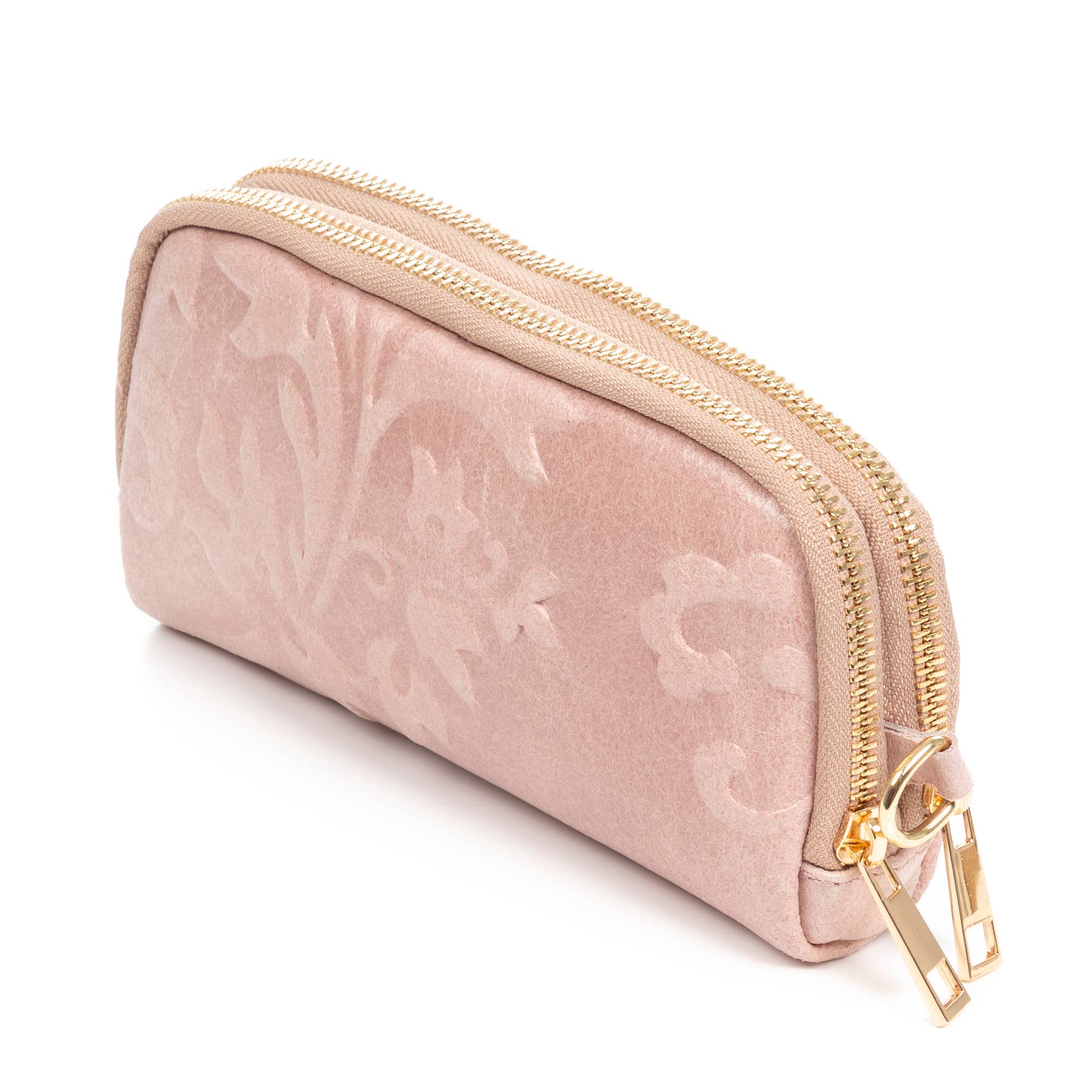 FIRENZE ARTEGIANI – Carteira - Mulher por atacado – Arnara carteira. Pele autêntica camurça com gravação vegetal.7