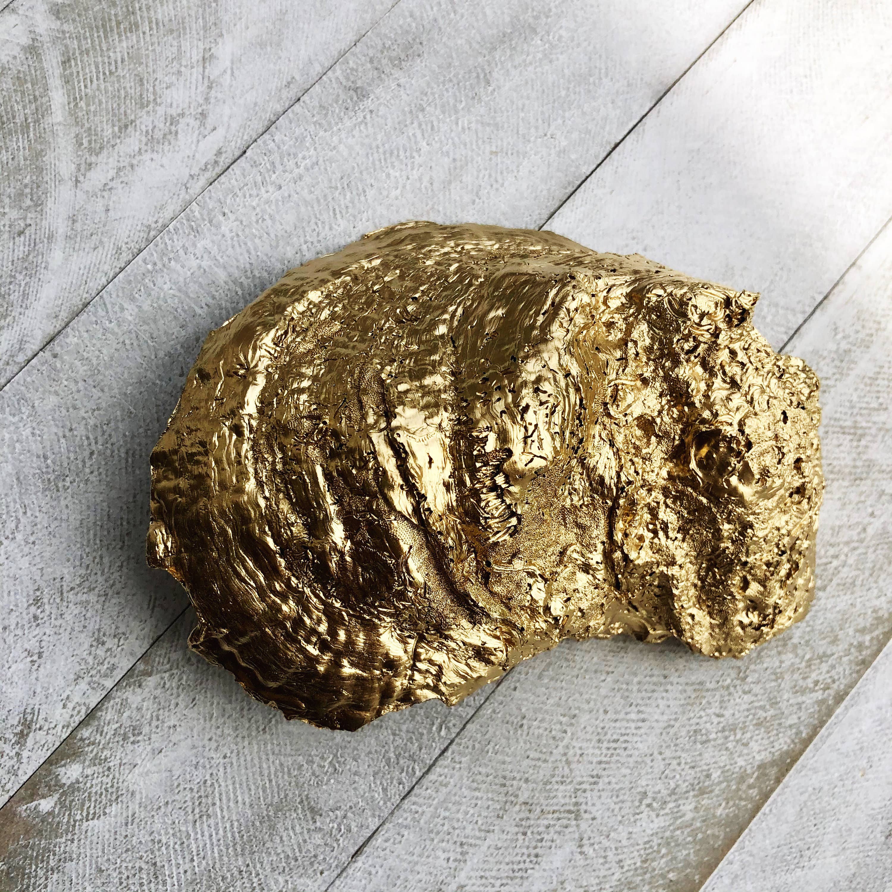 Place of Grace Designs - Wholesale Jewelry Dish - Decoupage Oyster Ring Dish--Beachside Umbrellas1