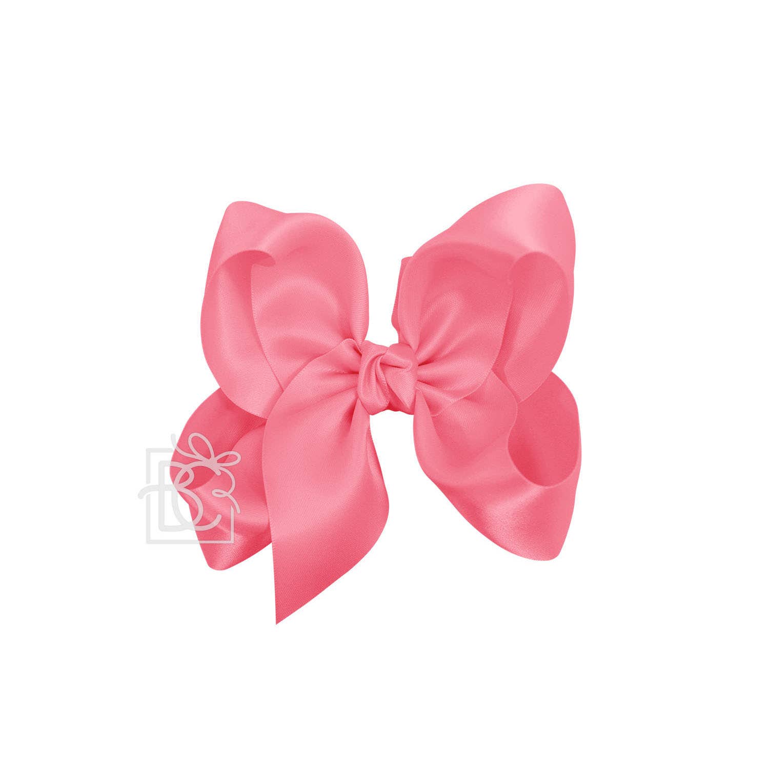 Beyond Creations, LLC - Wholesale Hair Bow - Kids - SATIN BOW ON CLIP148