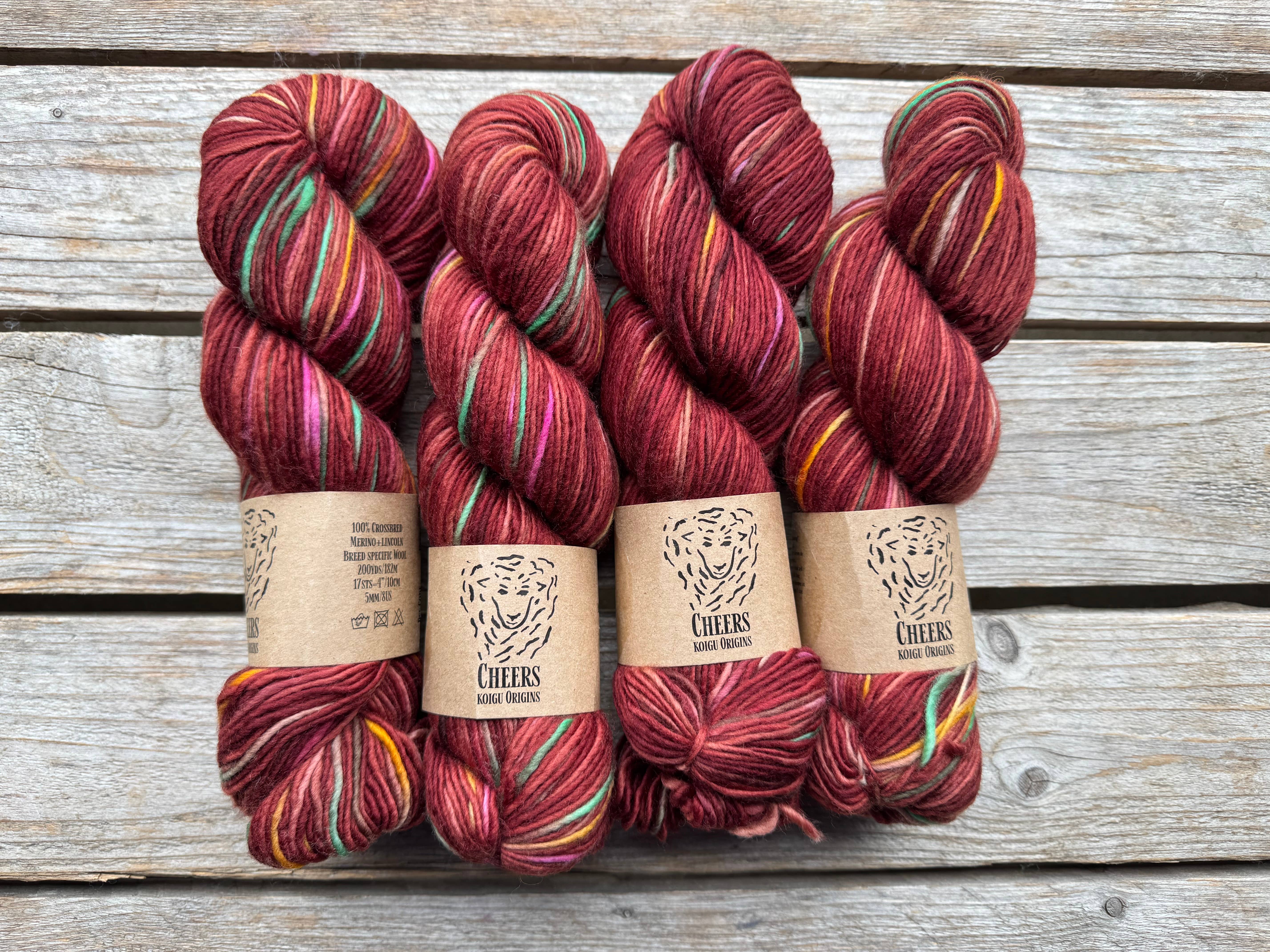 Koigu Wool Designs - Wholesale Yarn - Cheers DK/Worsted1