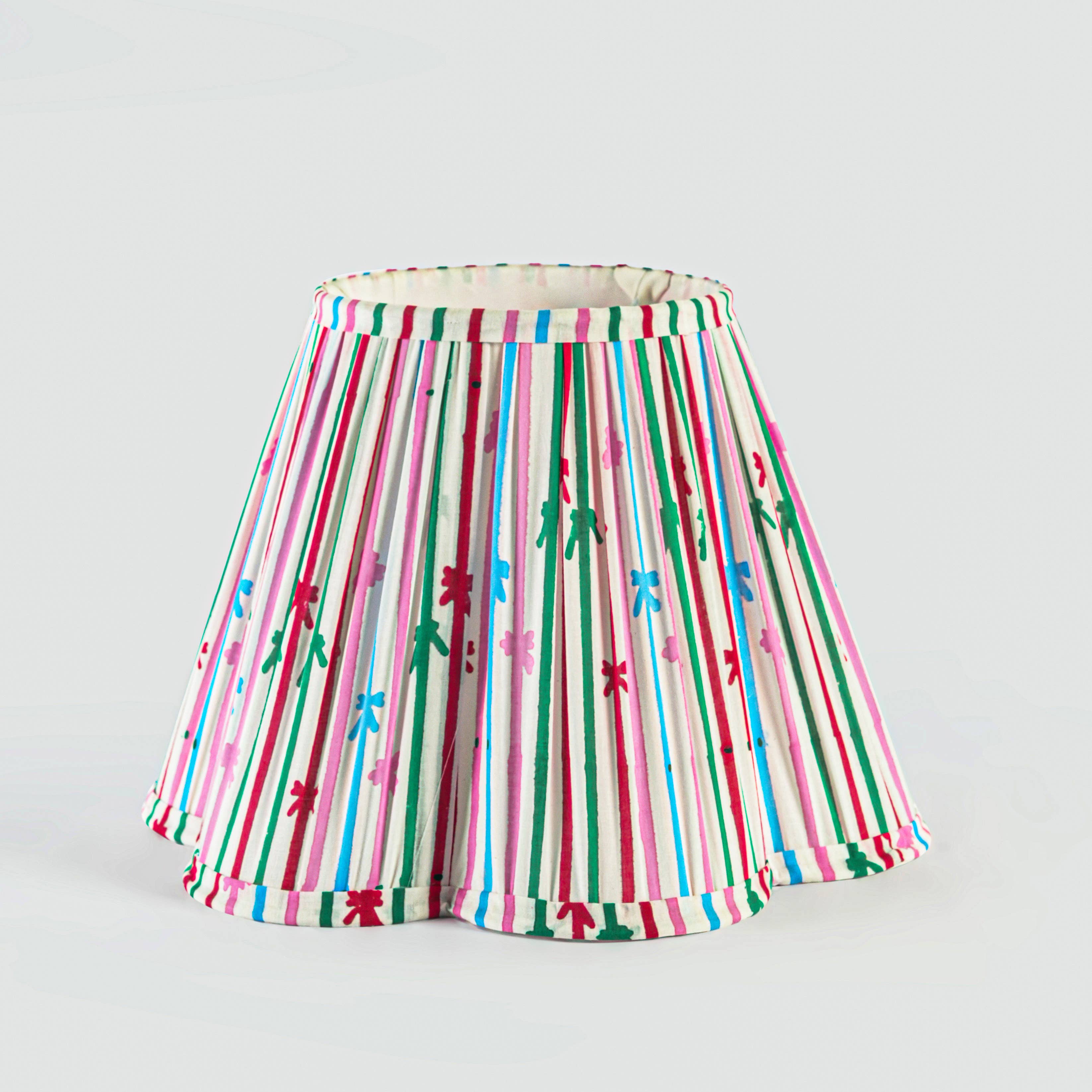 Mela Artisans - Wholesale Lamp Shade - Bellebow Handblocked Lampshade