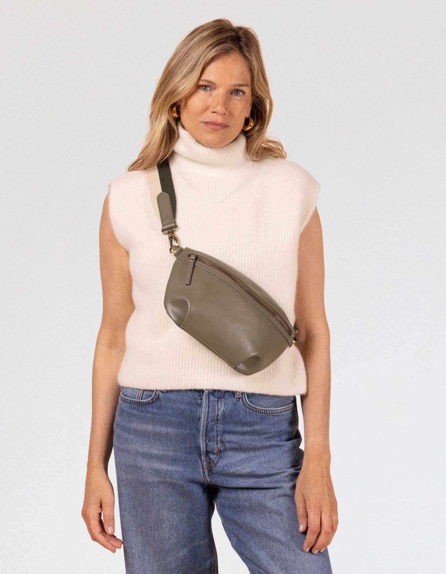 O My Bag - Wholesale Crossbody Bag - Unisex - Milo - Sage Vegan Mirum®6
