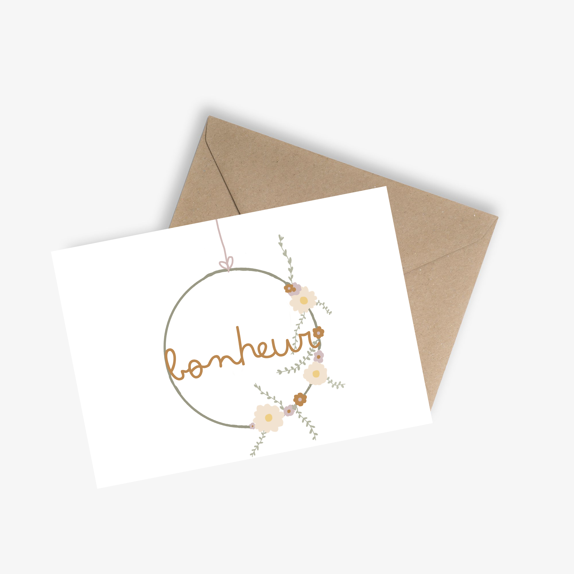 LE PAPIER GRAPHIQUE - Wholesale Everyday Greeting Card - The Happiness Drum - Simple card1