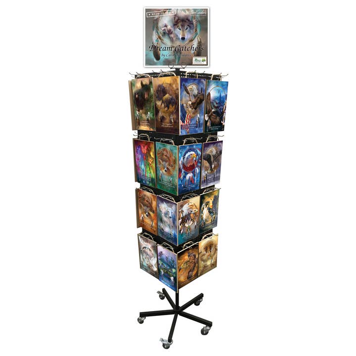 1 - Dream Catcher Artwork Wood Plaque Display - 32 Facings for wholesale by SJT Enterprises, Inc.