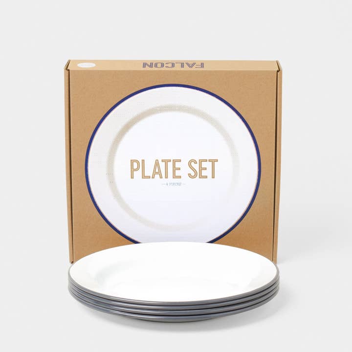 Falcon Enamalware - Wholesale Dinner plate - 24cm Plate Set2