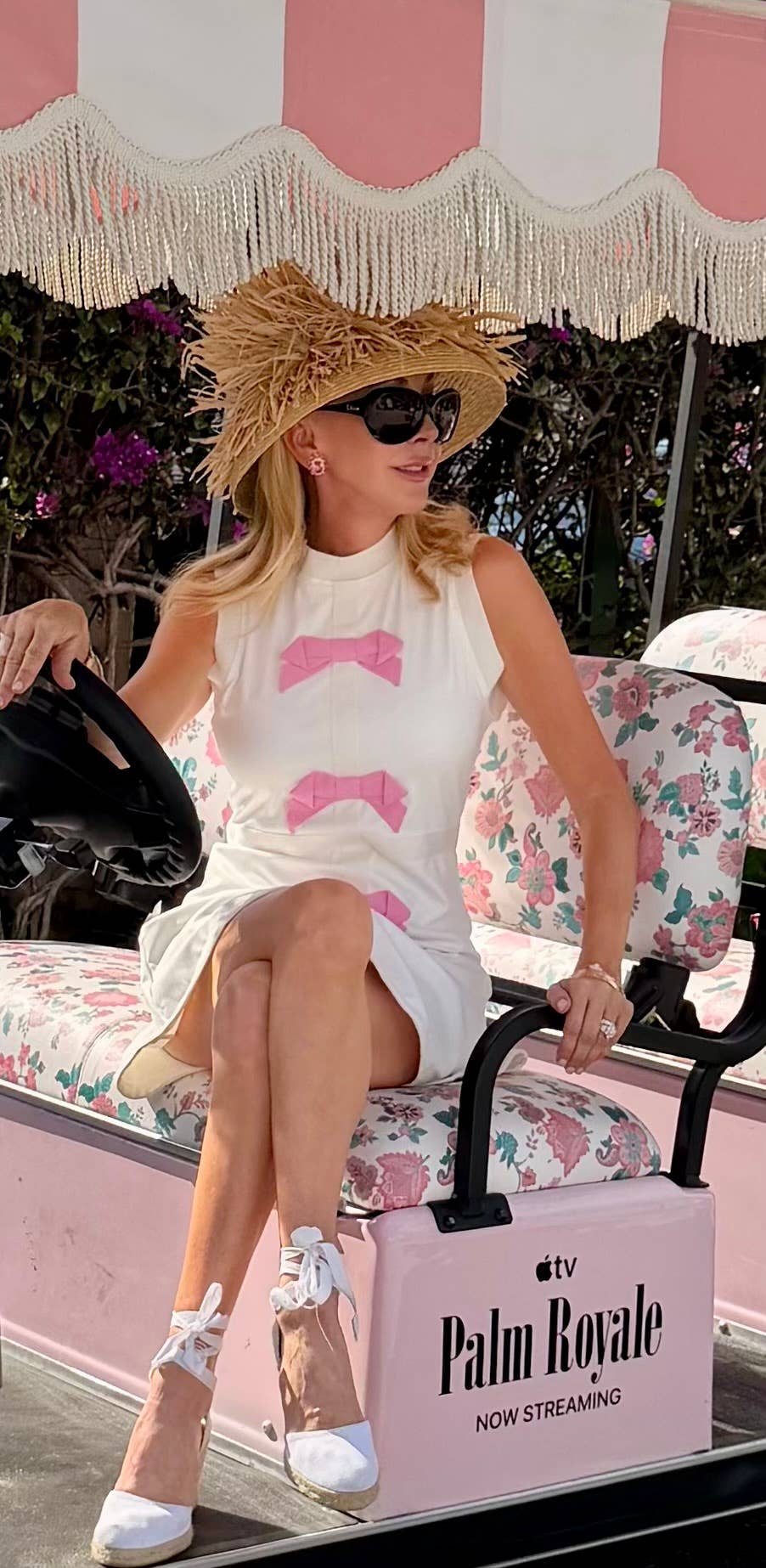 Paddle & Palm Pickleball – Großhandel Sportkleid – Damen – Das rosa Schleifenkleid2