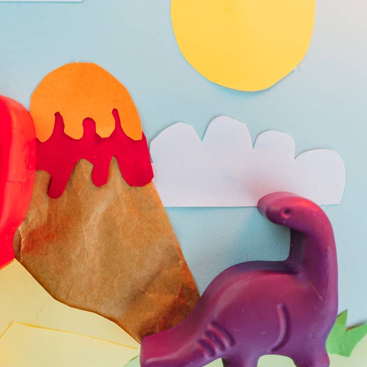 Wonder Hue Crayon Co. - Wholesale Crayons - Kids & Baby - Dinosaur Fun-Shaped Crayons, Non-Toxic Birthday Gift2